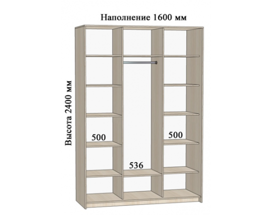 Шкаф-купе 1620